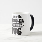 Sarcastic Coffee Quotes モーフィングマグカップ (正面右)
