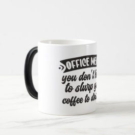 Sarcastic Coffee Quotes モーフィングマグカップ
