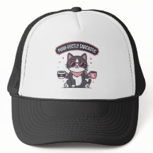 Sarcastic Cool Cat Bandana Coffee Lover Gift