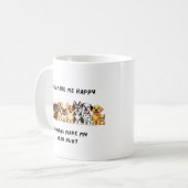 sarcastic dog mugs コーヒーマグカップ (正面左)