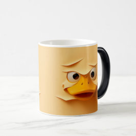 Sarcastic Duck Face 3D モーフィングマグカップ