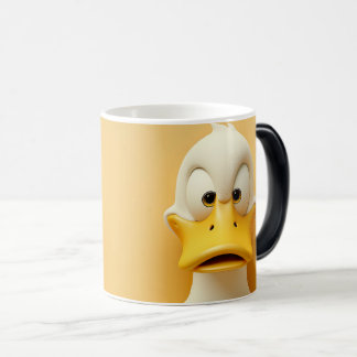 Sarcastic Duck Face 3D モーフィングマグカップ