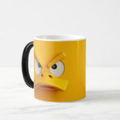 Sarcastic Duck Face 3D モーフィングマグカップ (正面左)