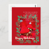 Sarcastic Fake It Till You Make It Turtle Holiday ポストカード (正面/裏面)