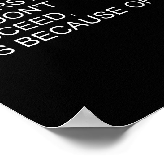 Sarcastic Funny Soccer Saying If At First You Don' ポスター (角)