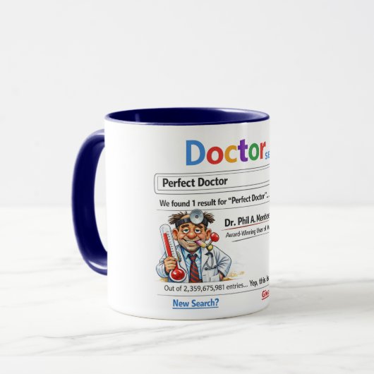 Sarcastic Funny Worst Doctor マグカップ (正面左)