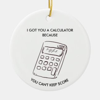  Sarcastic Gag Gift for Teammates Friends  セラミックオーナメント