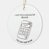  Sarcastic Gag Gift for Teammates Friends  セラミックオーナメント (左)