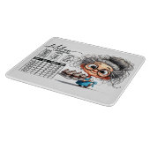 Sarcastic Kitchen Chart   カッティングボード (角)