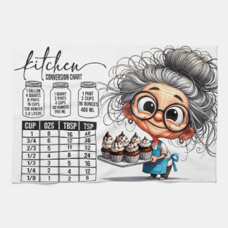 Sarcastic Kitchen Chart キッチンタオル