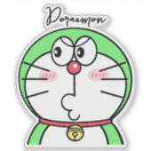 Sarcastic Mini Doraemon シール (正面)