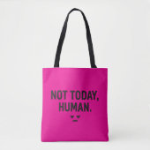 Sarcastic Minimalist Quote Tote Bag Design トートバッグ (正面)