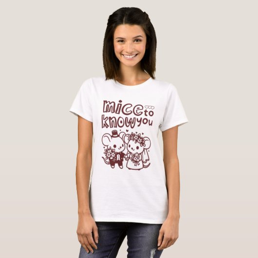 Sarcastic "Nice to Know You" Women's Tee - Indie  Tシャツ (正面フル)
