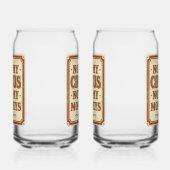 Sarcastic Not My Circus Not My Monkeys ガラス缶 (右)