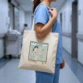 Sarcastic Nurse Humor RN, NP, Healthcare Staff ラージトートバッグ