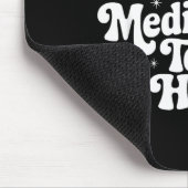 Sarcastic Quote Saying Gift I Took My Medication T マウスパッド (コーナー)