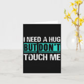 Sarcastic Quotes And Introverts Men Women Tees. I  カード (黄色い花)