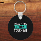 Sarcastic Quotes And Introverts Men Women Tees. I  キーホルダー (正面)