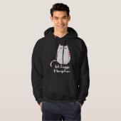 Sarcastic Saying Women s  Idea Ich hasse Menschen パーカ (正面フル)