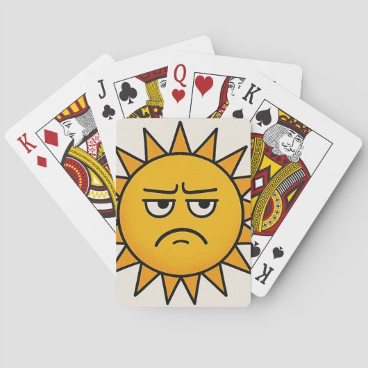 Sarcastic Shunshine Playing Cards トランプ (裏面)