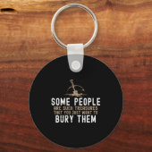 Sarcastic, Some People Are Such Treasures Funny Da キーホルダー (正面)