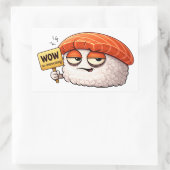 Sarcastic Sushi Roll Sticker 長方形シール (バッグ)