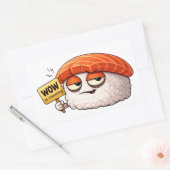 Sarcastic Sushi Roll Sticker 長方形シール (封筒)