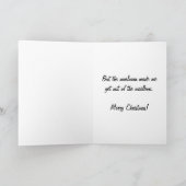 Sarcastic Vintage Christmas シーズンカード (内部)