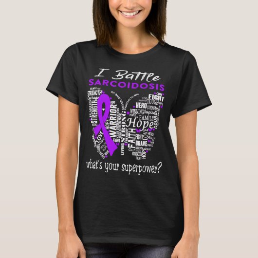 Sarcoidosis Awareness Month Ribbon Gifts Tシャツ (正面)