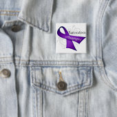 Sarcoidosis Awareness Ribbon 缶バッジ (インサイチュ)