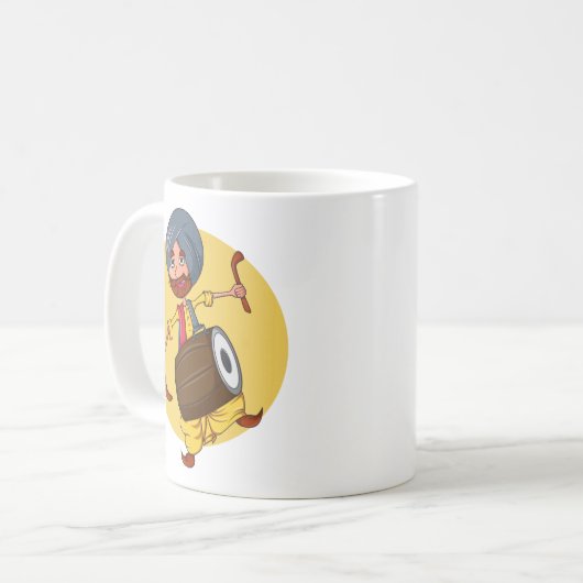 Sardar Ji コーヒーマグカップ (正面左)