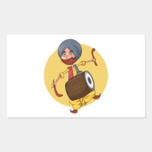 Sardar Ji 長方形シール