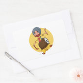 Sardar Ji 長方形シール (封筒)