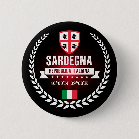 Sardegna 缶バッジ (正面)