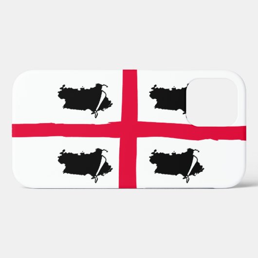 Sardegna 4のvolte - Iphoneの場合 Case-Mate iPhoneケース (裏面 (横))