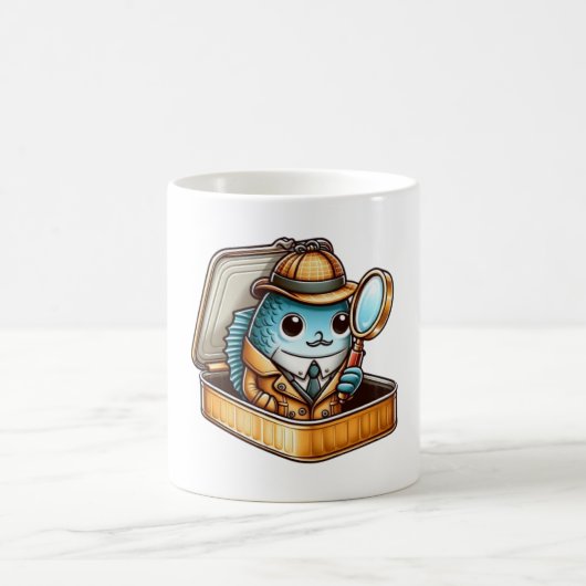  Sardine Detective Mystery Coffee Mug コーヒーマグカップ (中央)