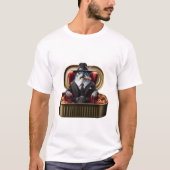  Sardine Mafia Boss Don Fish Godfather Vibe Tシャツ (正面)