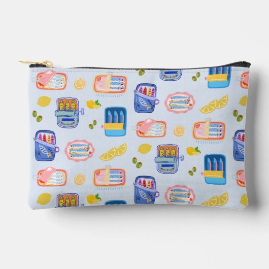 Sardines and Lemons アクセサリーポーチ (正面)