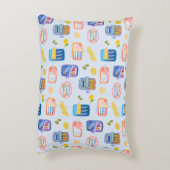 Sardines and Lemons アクセントクッション (裏面(縦))