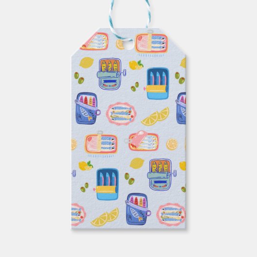  Sardines and Lemons ギフトタグ (正面)