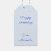  Sardines and Lemons ギフトタグ (裏面)