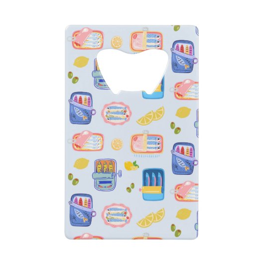 Sardines and Lemons クレジットカード栓抜き (正面)