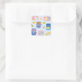  Sardines and Lemons スクエアシール (バッグ)