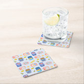 Sardines and Lemons スクエアペーパーコースター (インサイチュ)