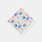 Sardines and Lemons スタンダードカクテルナプキン (角)