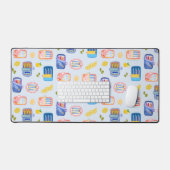 Sardines and Lemons デスクマット (キーボード&マウス)