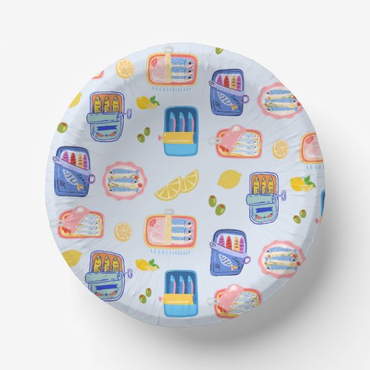 Sardines and Lemons ペーパーボウル (正面)