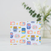 Sardines and Lemons ポストカード (スタンド正面)