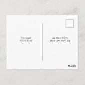 Sardines and Lemons ポストカード (裏面)