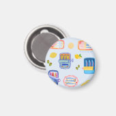 Sardines and Lemons マグネット (正面/裏面)